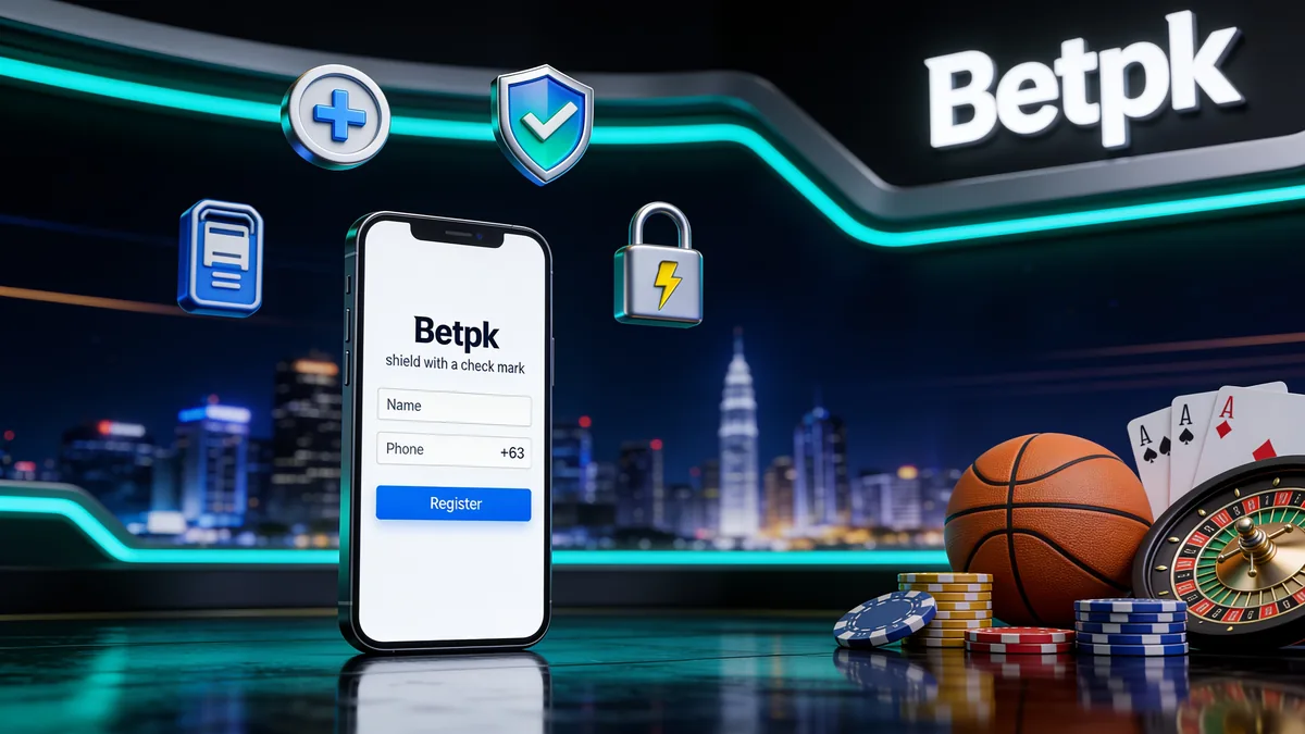 BetPK Registration Step-by-Step for players in the Philippines
